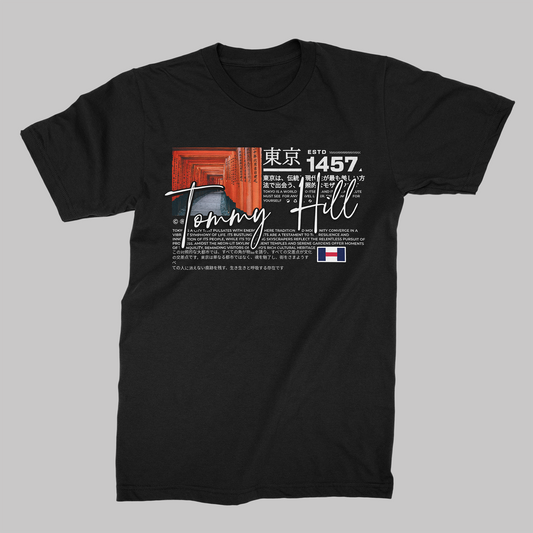 Playera Tommy Hill TH 41 Negra