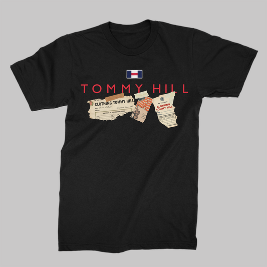 Playera Tommy Hill TH 40 Negra